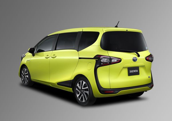 Toyota Sienta 2015. Bodywork, Exterior. Compact Van, 2 generation