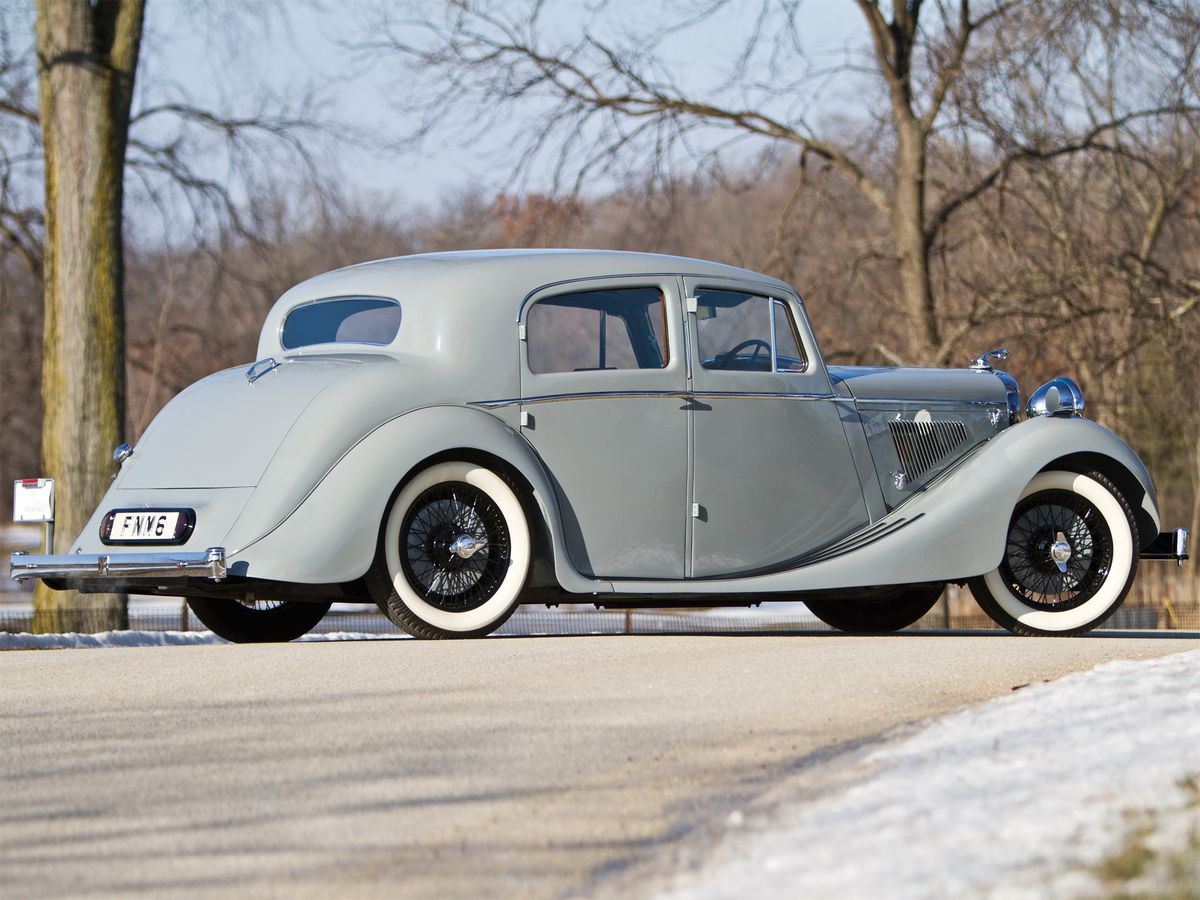 Jaguar Mark IV 1936. Bodywork, Exterior. Sedan, 1 generation