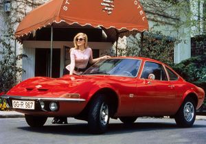 אופל GT 1968. מרכב, צורה. קופה, 1 דור