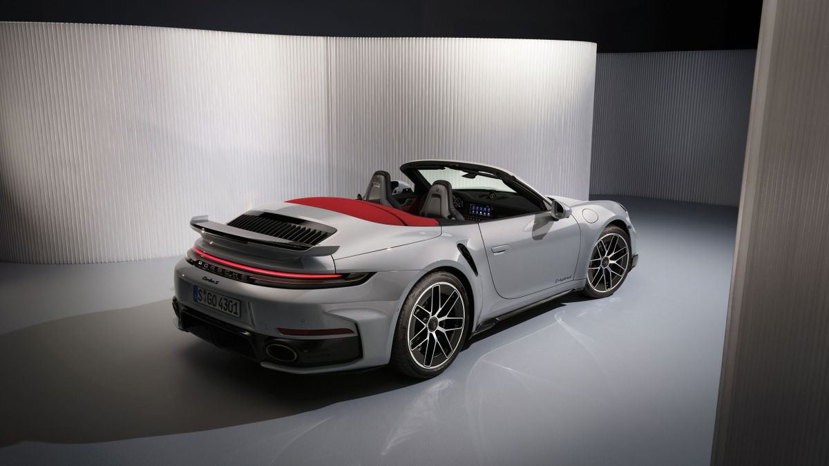 Porsche 911 2024. Кузов, экстерьер. Кабриолет, 8 поколение, рестайлинг 1