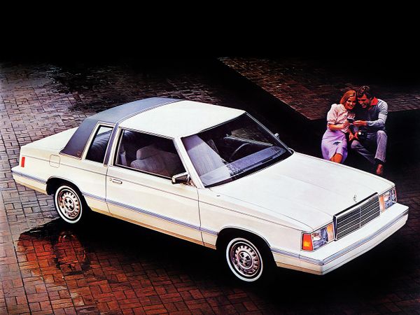 Plymouth Reliant 1981. Carrosserie, extérieur. Berline 2-portes, 1 génération