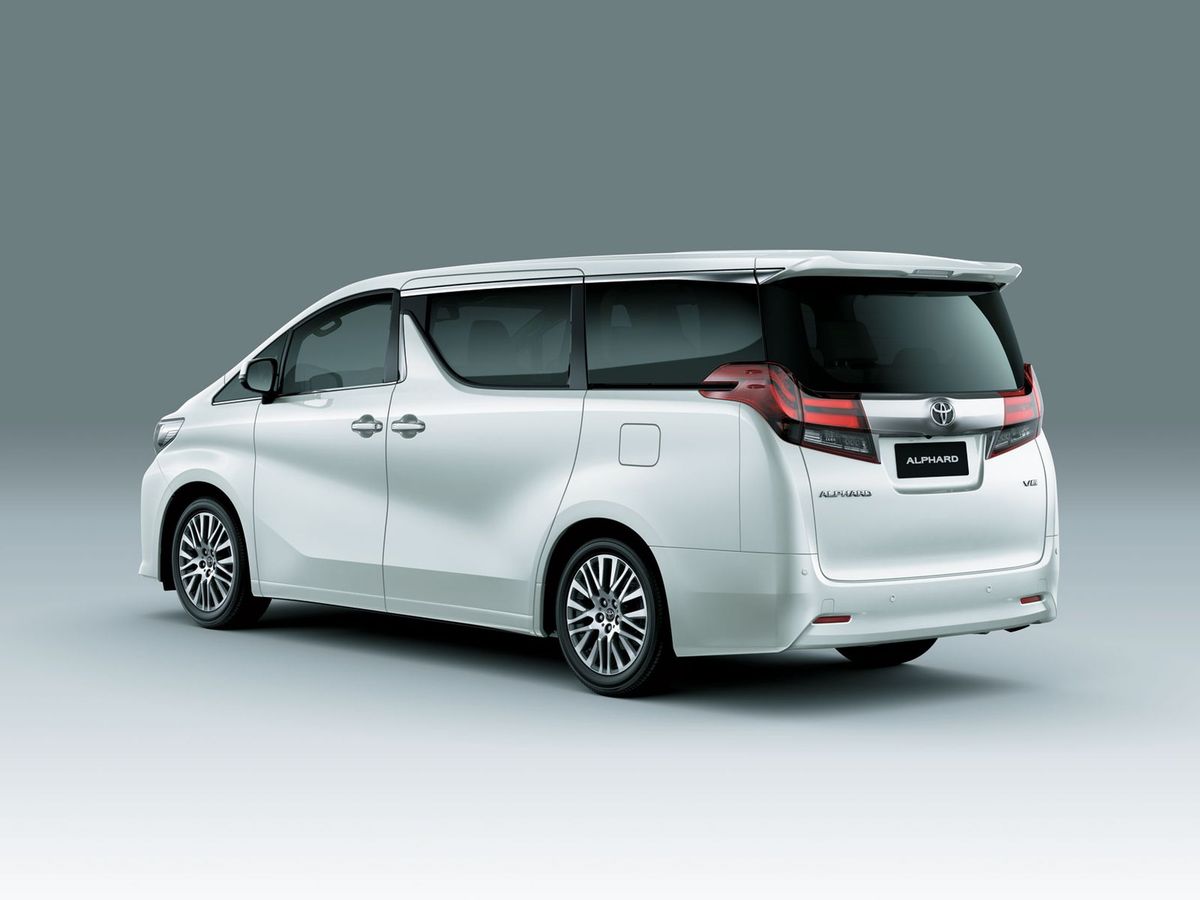 Toyota Alphard 2015. Bodywork, Exterior. Minivan, 3 generation