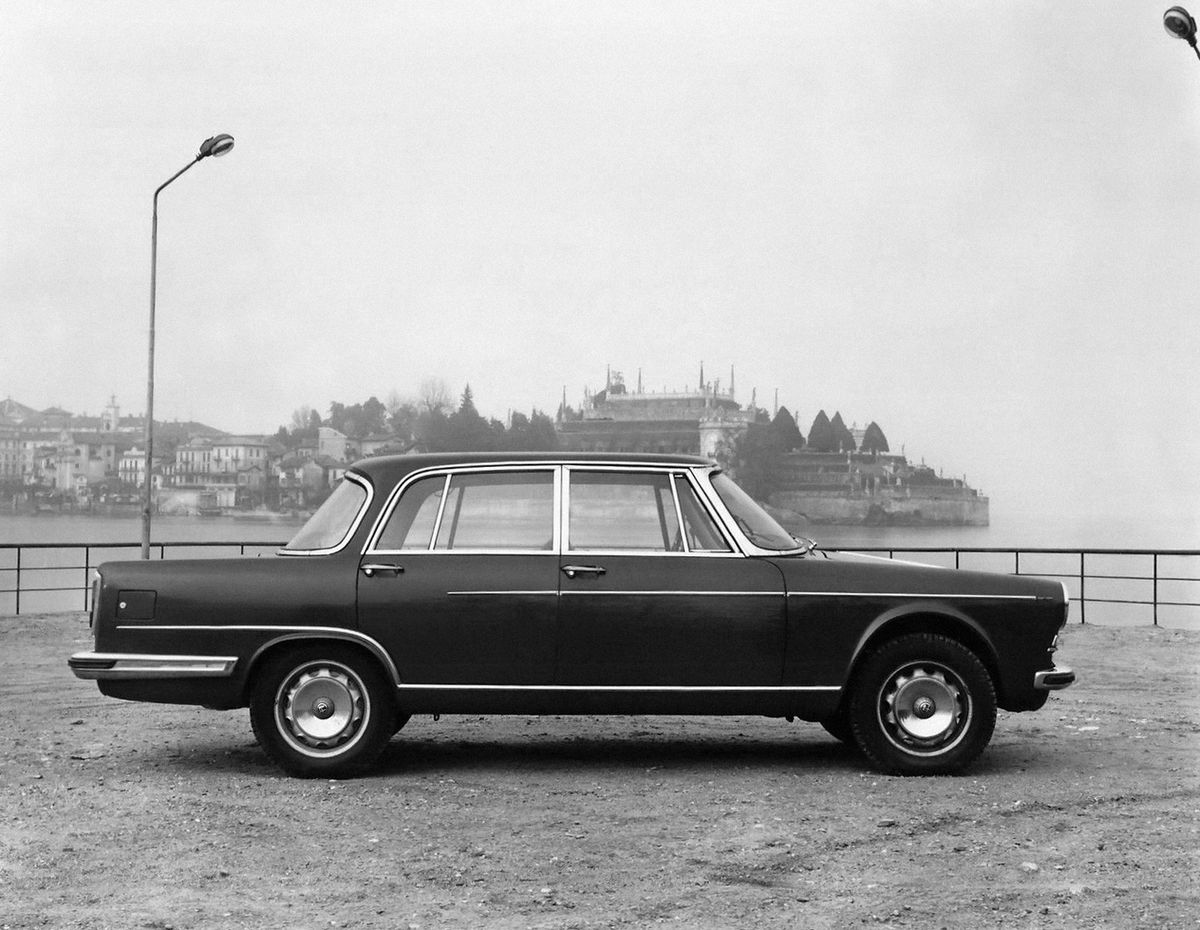 Alfa Romeo 2600 1961. Carrosserie, extérieur. Berline, 1 génération