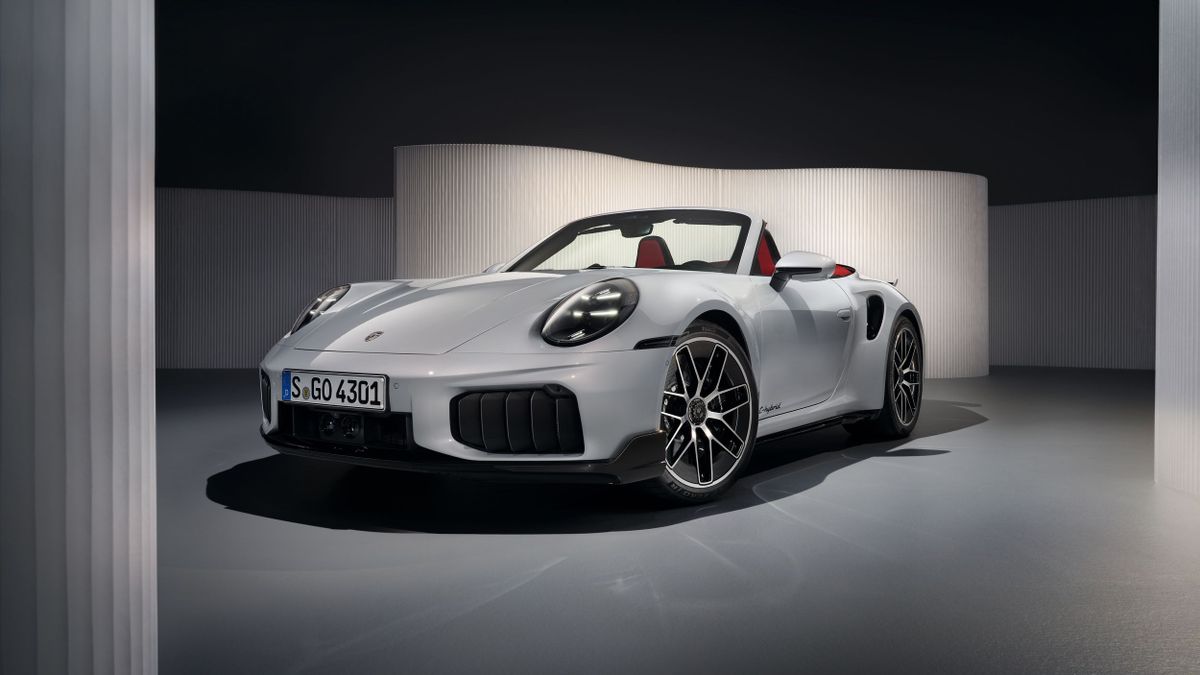 Porsche 911 2024. Кузов, экстерьер. Кабриолет, 8 поколение, рестайлинг 1