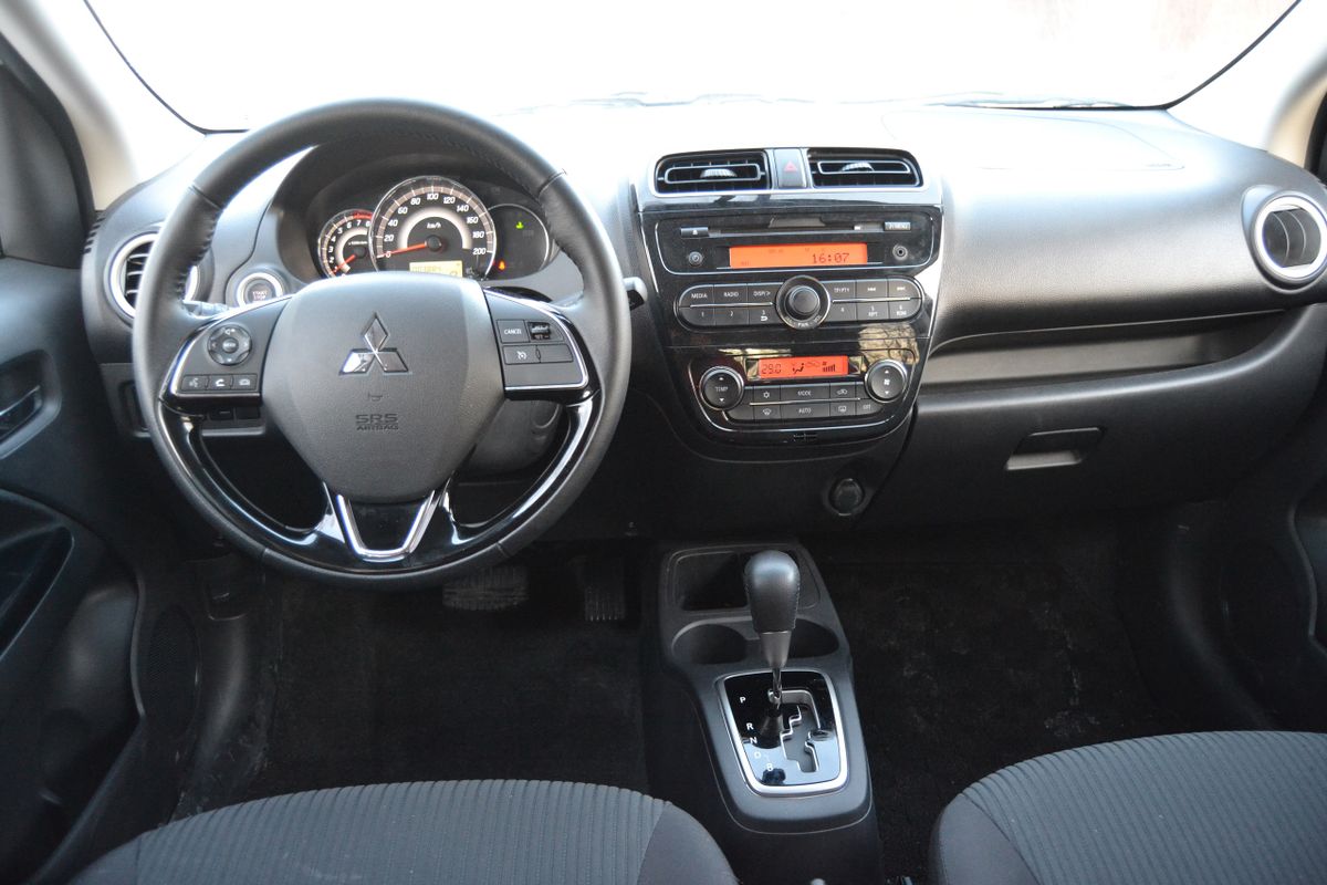 Mitsubishi Attrage 2013. Dashboard. Sedan, 1 generation