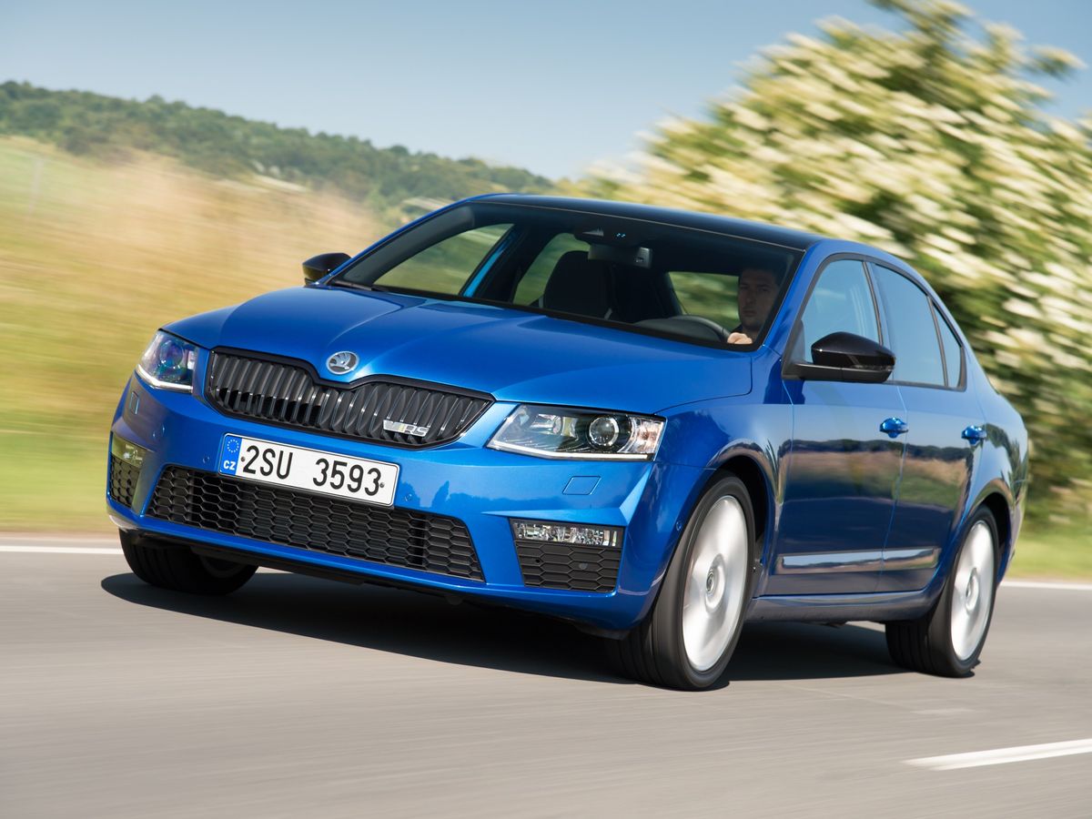 Skoda Octavia RS 2014 year of 3 generation, liftback - Trim versions and modifications of the car on Autoboom