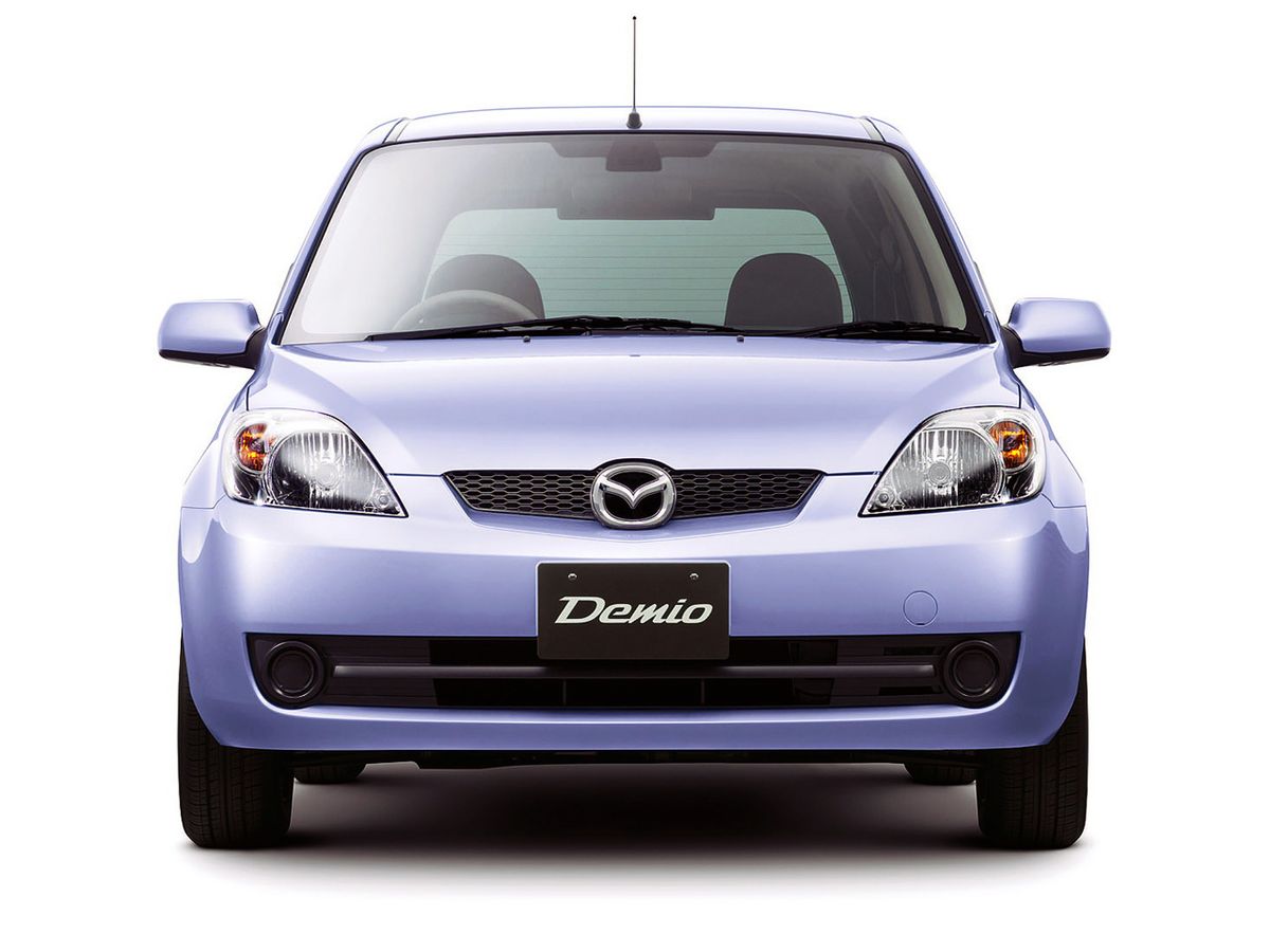 Mazda Demio 2002. Carrosserie, extérieur. Hatchback 5-portes, 2 génération