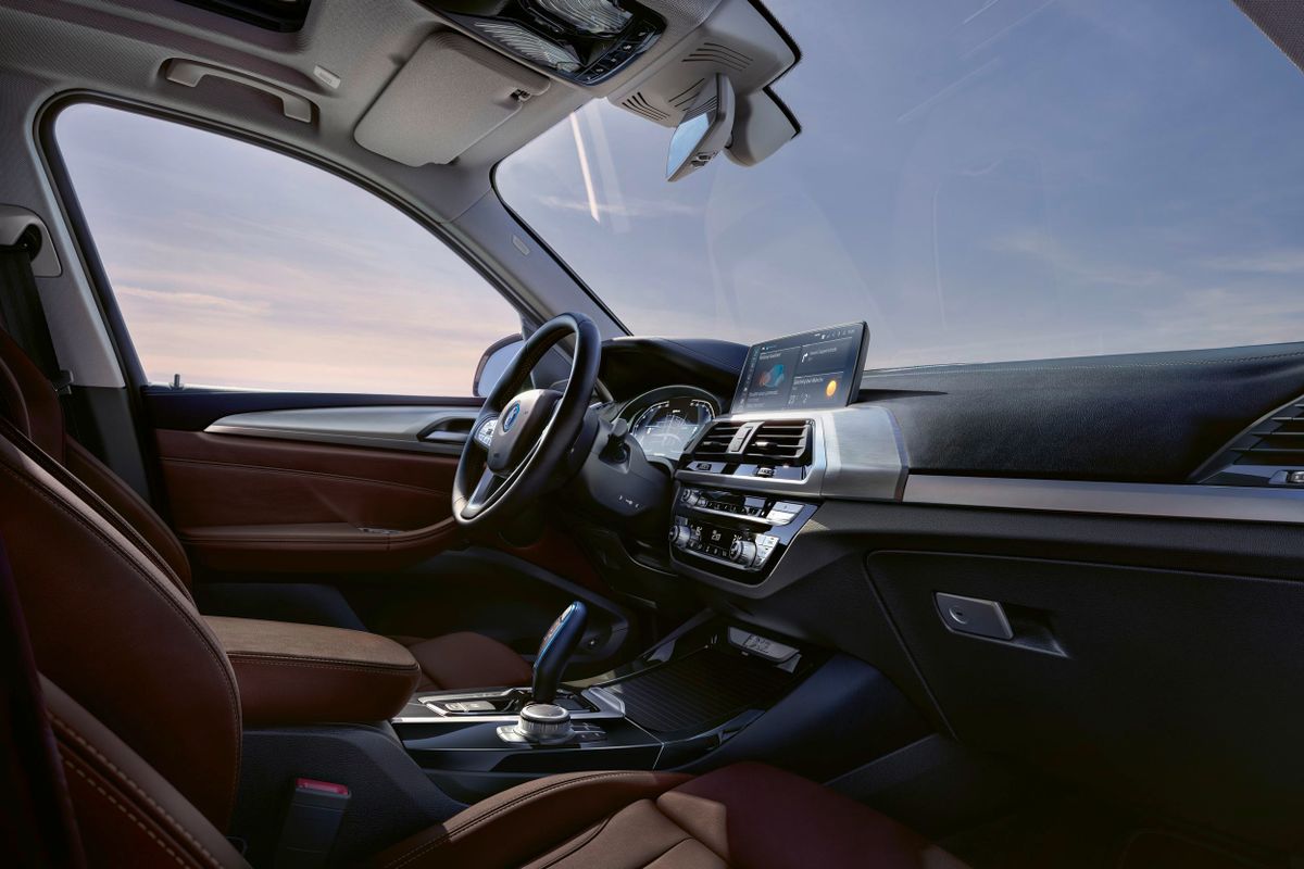 BMW iX3 2020. Front seats. SUV 5-doors, 1 generation