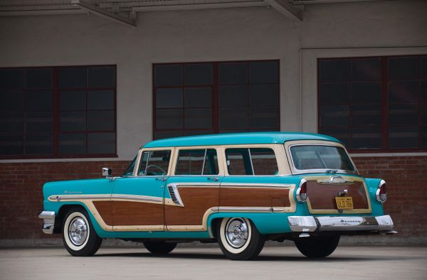 Mercury Monterey 1955. Carrosserie, extérieur. Break 5-portes, 2 génération