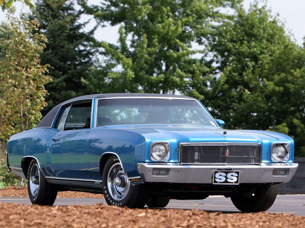 Chevrolet Monte Carlo 1970. Carrosserie, extérieur. Coupé, 1 génération