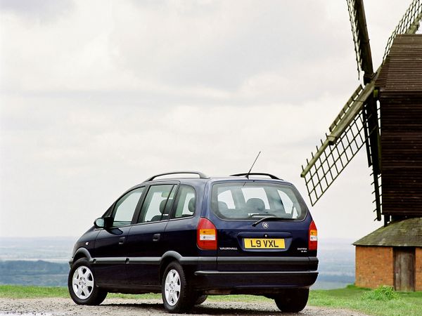 Vauxhall Zafira 1999. Carrosserie, extérieur. Compact Van, 1 génération