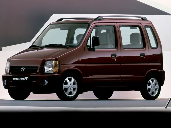 سوزوكي Wagon R+ ‏1997. الهيكل، المظهر الخارجي. ميكرو فان, 1 الجيل