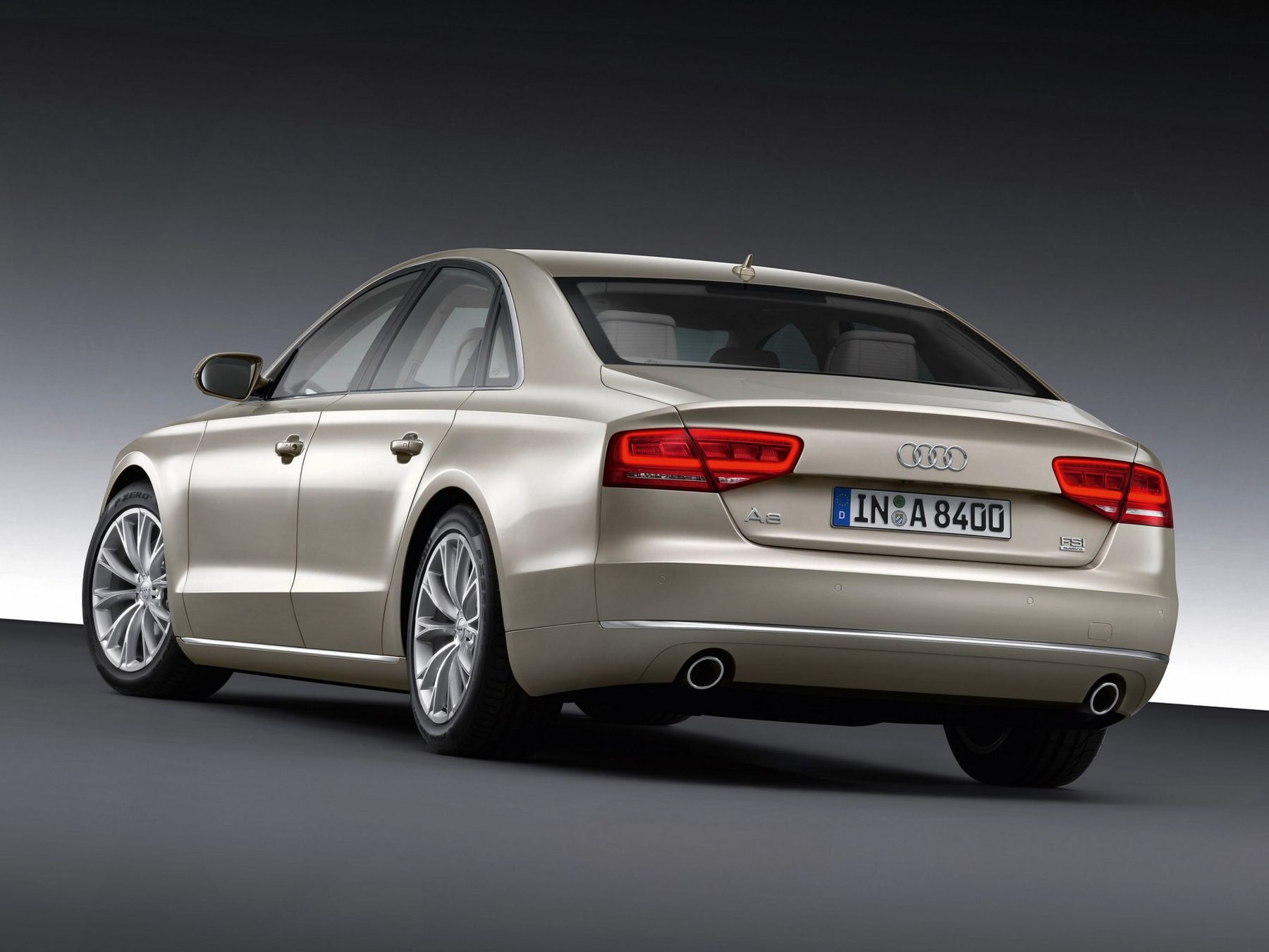 Audi A8 sedan 4.1 AT diesel 350 hp 4x4 type of drive 3 generation (2009 - 2013) 