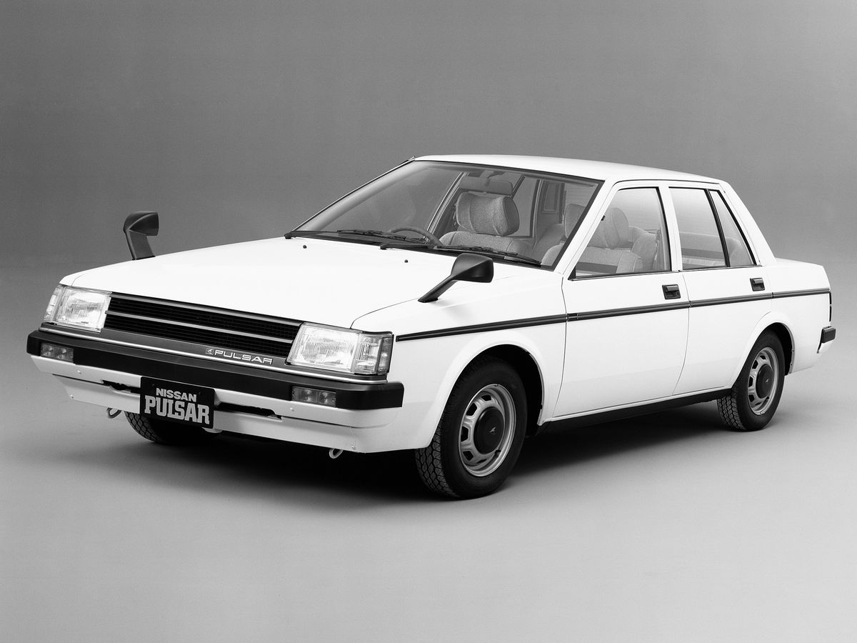 Nissan Pulsar 1982. Bodywork, Exterior. Sedan, 2 generation