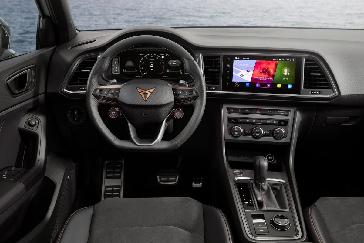 Cupra Ateca 2020. Dashboard. SUV 5-doors, 1 generation, restyling