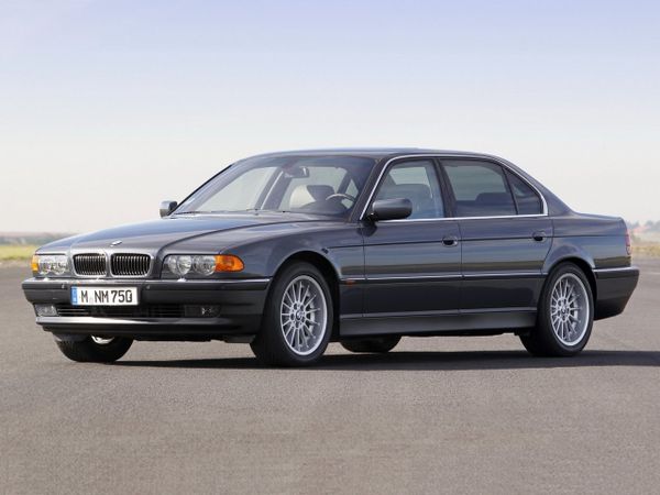 BMW 7 series 1998. Carrosserie, extérieur. Berline longue, 3 génération, restyling