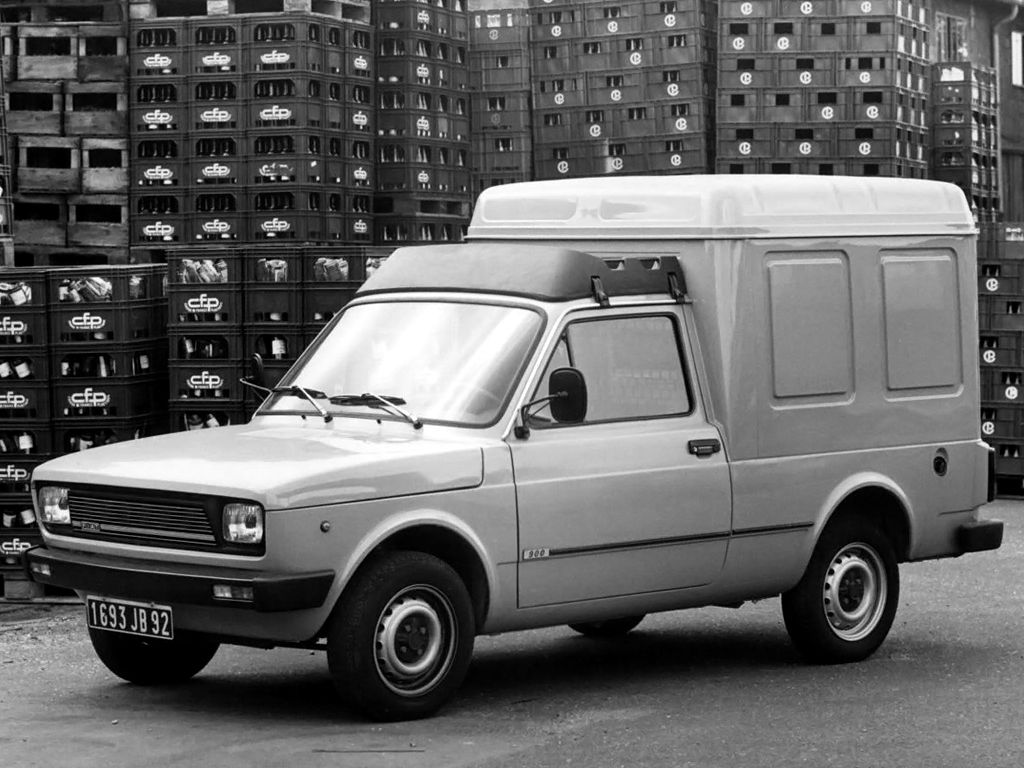 Fiat Fiorino 1977. Carrosserie, extérieur. Compact Van, 1 génération