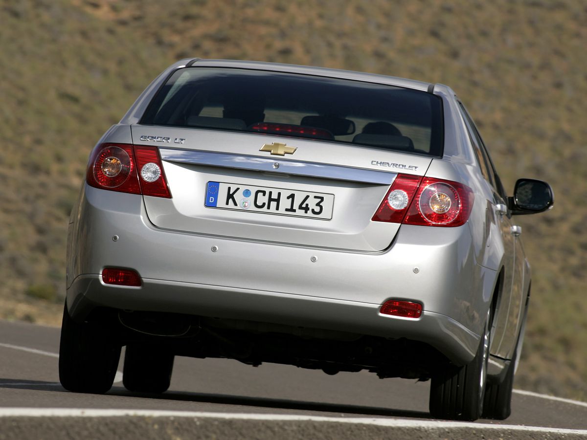 Chevrolet Epica 2006. Carrosserie, extérieur. Berline, 1 génération