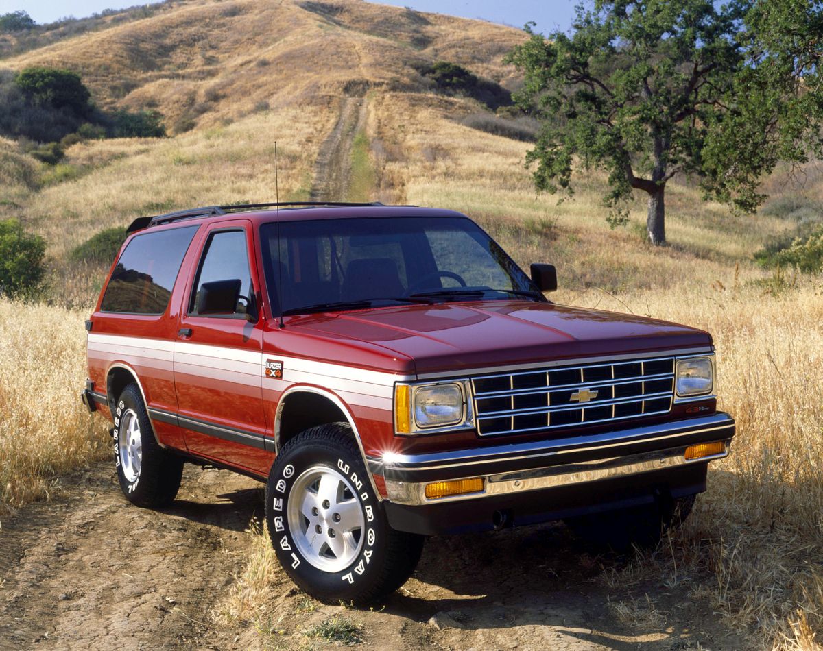 Chevrolet Blazer 1982. Carrosserie, extérieur. VUS 3-portes, 1 génération