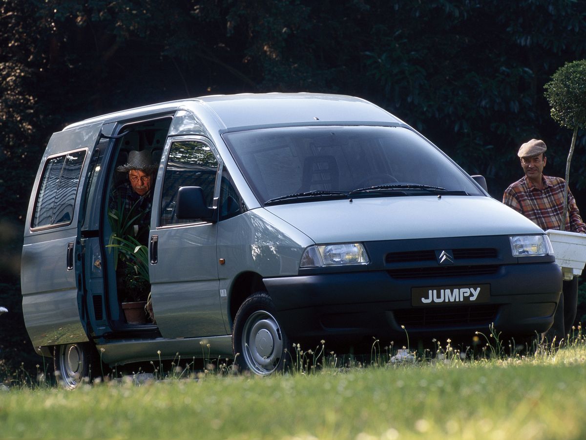 Citroën Jumpy 1995. Carrosserie, extérieur. Monospace, 1 génération