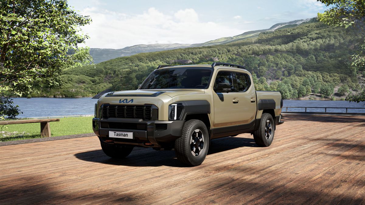 Kia Tasman 2024. Кузов, экстерьер. Пикап Двойная кабина, 1 поколение
