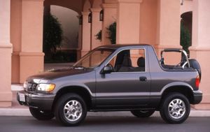 كيا سبورتاج ‏1993. الهيكل، المظهر الخارجي. SUV كشف (كابريوليت), 1 الجيل