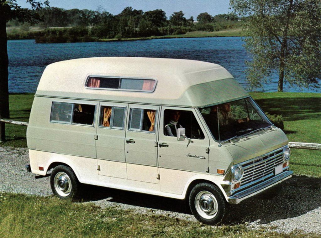 Ford Econoline 1968. Carrosserie, extérieur. Monospace, 2 génération