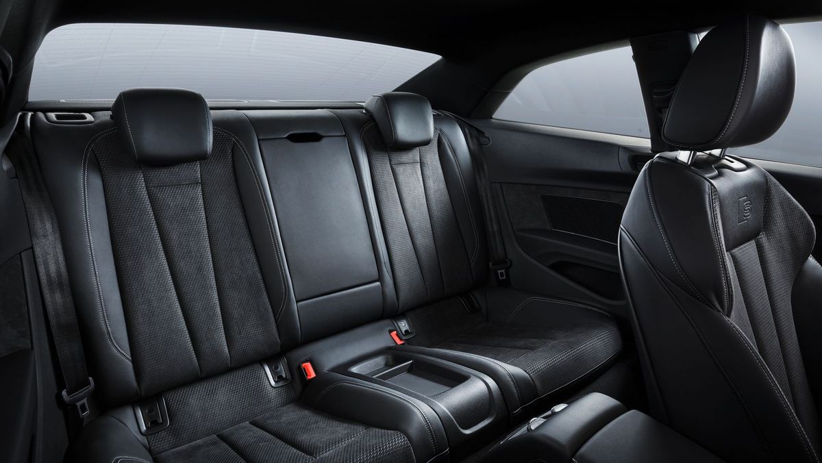 Audi A5 2019. Rear seats. Coupe, 2 generation, restyling