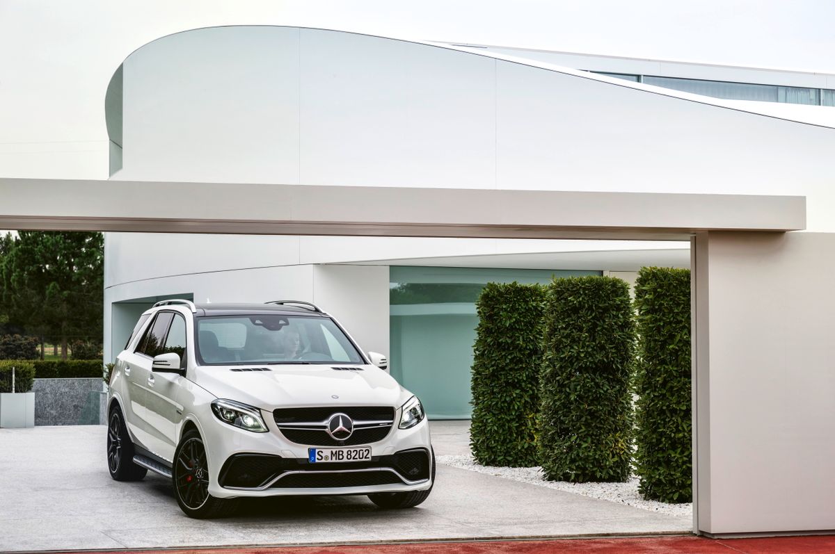 Mercedes GLE AMG 2015. Carrosserie, extérieur. VUS 5-portes, 1 génération