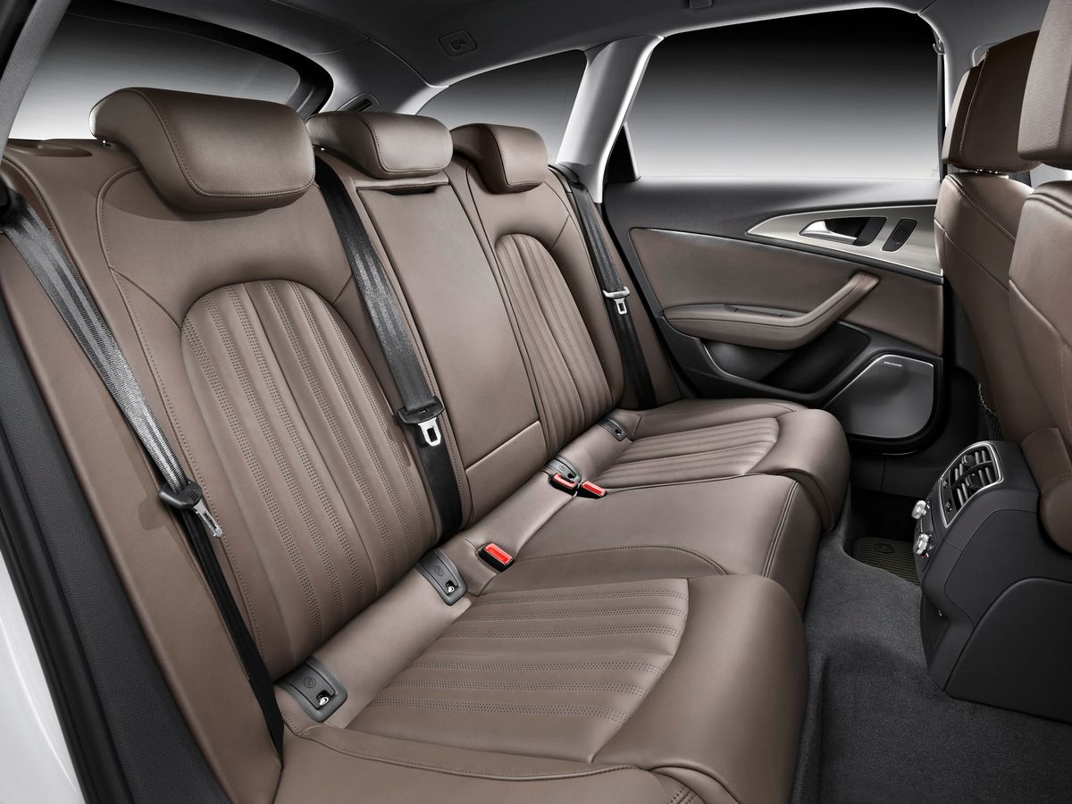 Audi A6 allroad 2012. Rear seats. Estate 5-door, 3 generation
