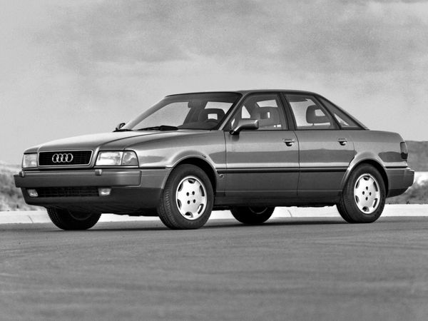 أودي 90 ‏1991. الهيكل، المظهر الخارجي. سيدان, 3 الجيل