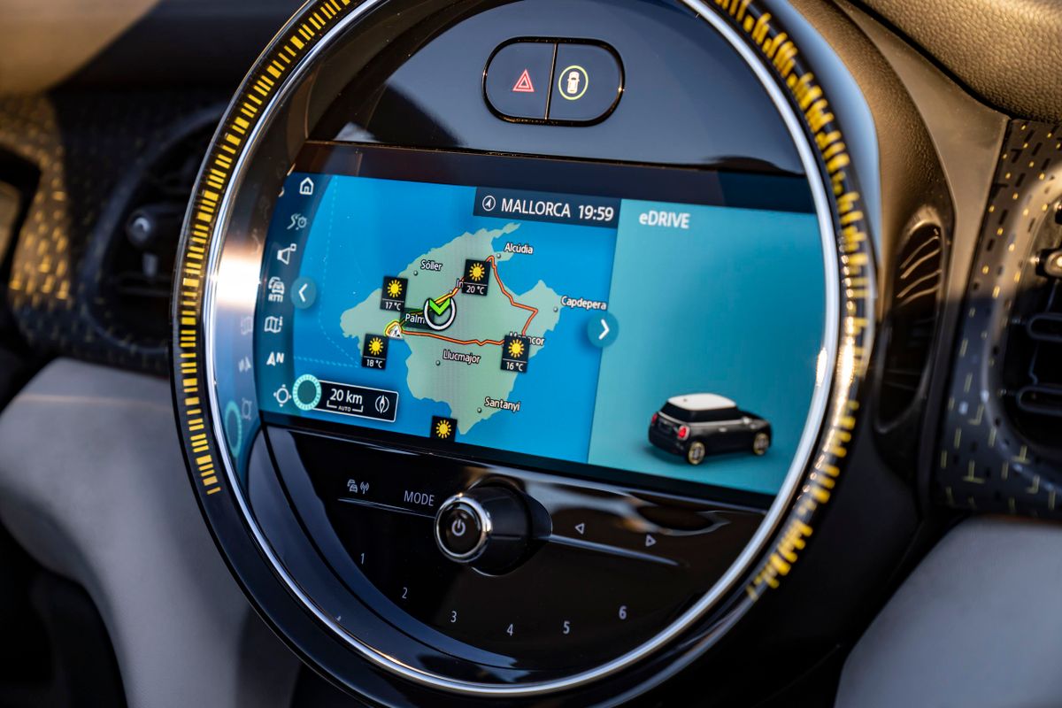 MINI Cooper 2023. Навигационная система. Кабриолет, 4 поколение