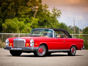 Mercedes-Benz W111 1959. Carrosserie, extérieur. Cabriolet, 1 génération