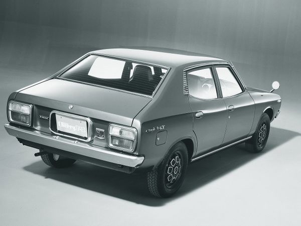 داتسون شيري 1974. الهيكل، المظهر الخارجي. سيدان, 2 الجيل