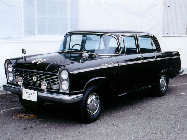 Nissan Cedric 1960. Bodywork, Exterior. Sedan, 1 generation