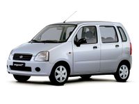 סוזוקי ואגון +R ‏1999. מרכב, צורה. מיקרו וואן, 2 דור
