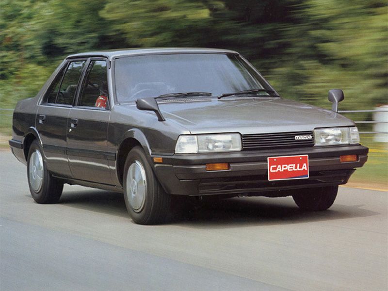 Mazda Capella 1983. Bodywork, Exterior. Sedan, 3 generation