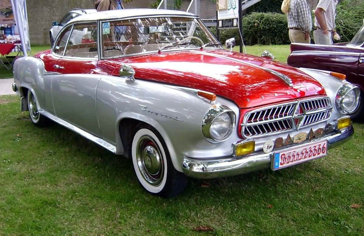 Borgward Isabella 1954. Bodywork, Exterior. Coupe, 1 generation