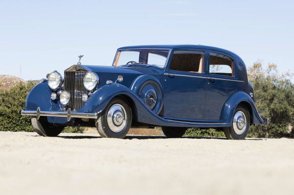 Rolls-Royce Wraith 1938. Carrosserie, extérieur. Berline, 1 génération