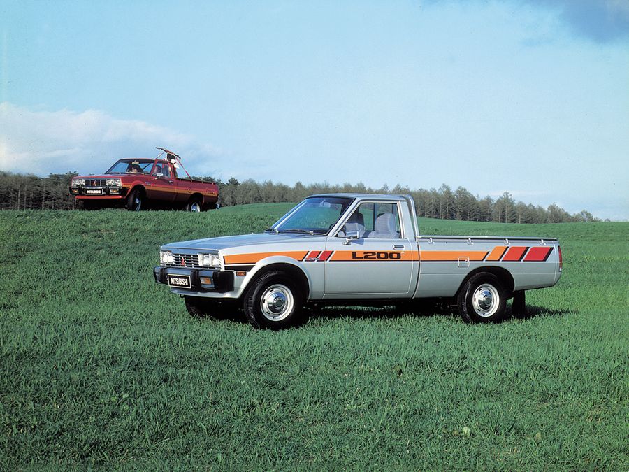 Митсубиши L200 1978. Кузов, экстерьер. Пикап Одинарная кабина, 1 поколение