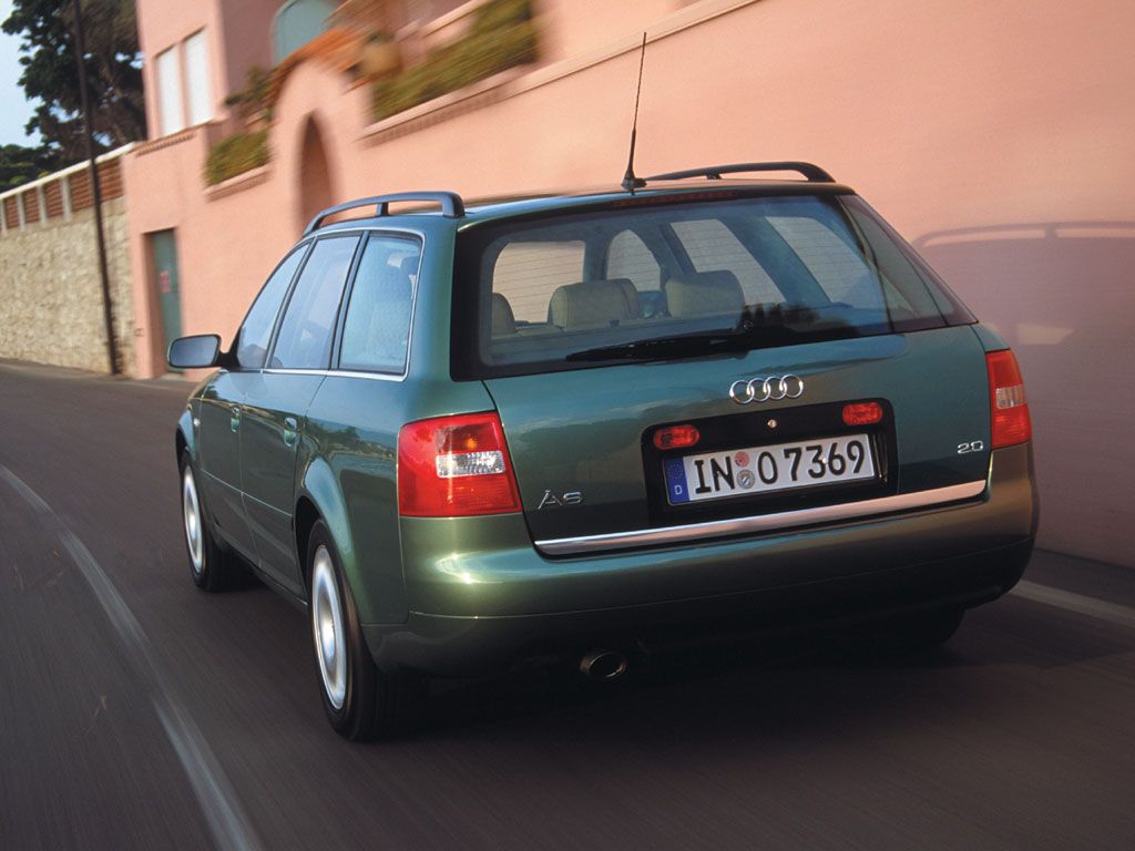 Audi A6 2001. Carrosserie, extérieur. Break 5-portes, 2 génération, restyling