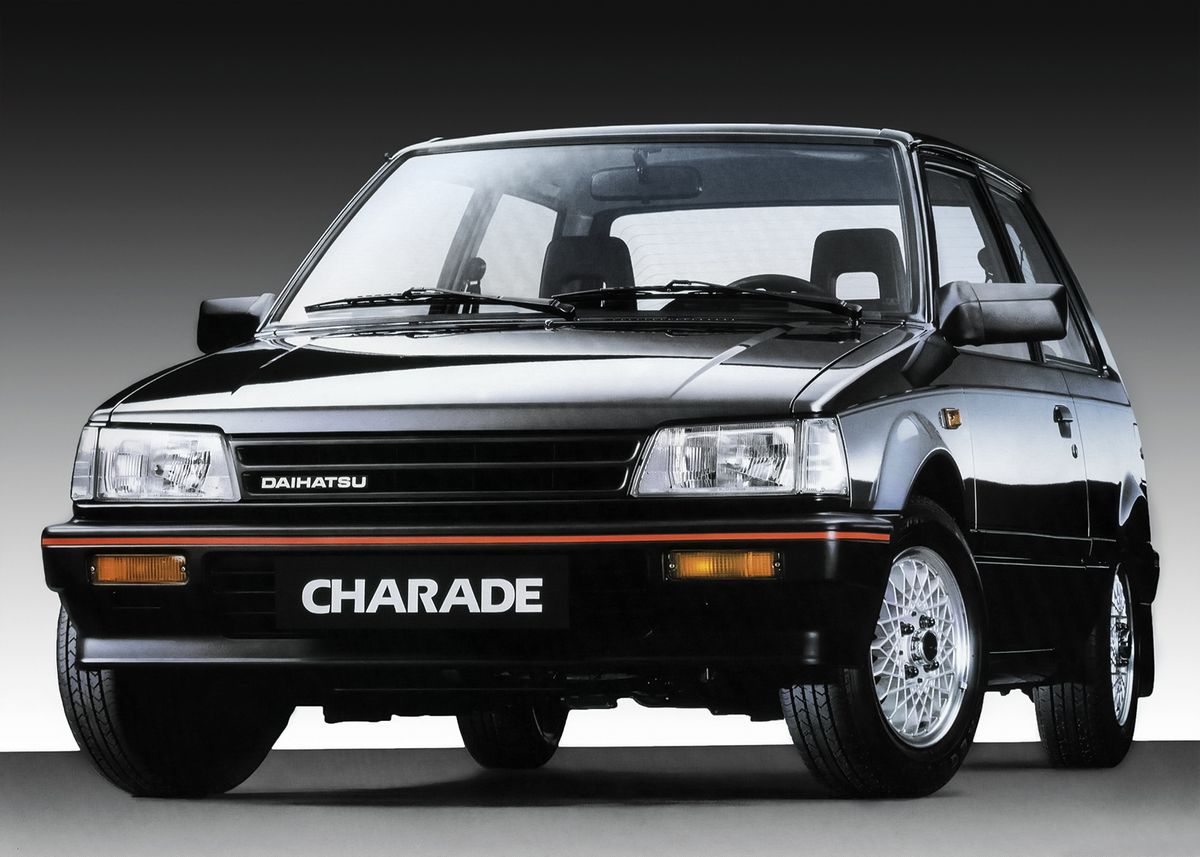 Daihatsu Charade 1983. Bodywork, Exterior. Mini 3-doors, 2 generation