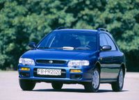 Субару Импреза 1992. Кузов, экстерьер. Универсал 5 дв., 1 поколение