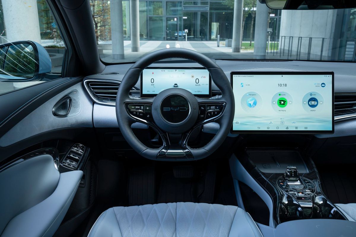 BYD Seal 2024. Панель приборов. Седан, 1 поколение, рестайлинг