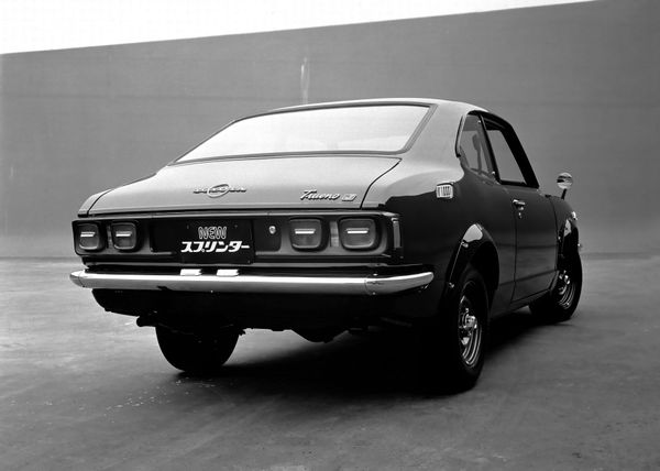 Toyota Sprinter Trueno 1972. Carrosserie, extérieur. Coupé, 1 génération