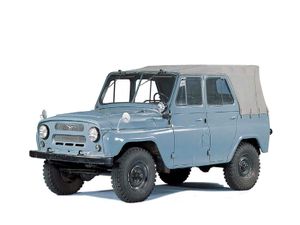 UAZ 469 ‏1972. هيكل السيارة. SUV مكشوف, 1 الجيل