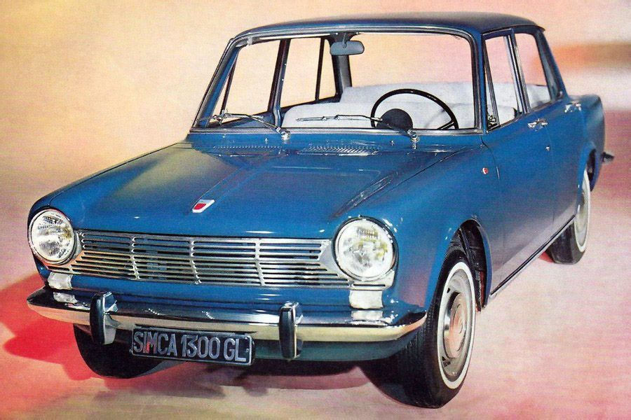 Simca 1300/1500 1963. Bodywork, Exterior. Sedan, 1 generation