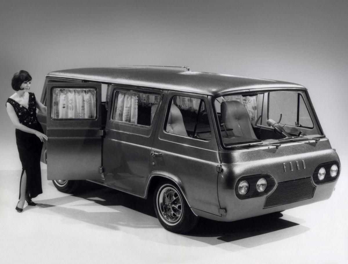 Ford Econoline 1961. Bodywork, Exterior. Minivan, 1 generation