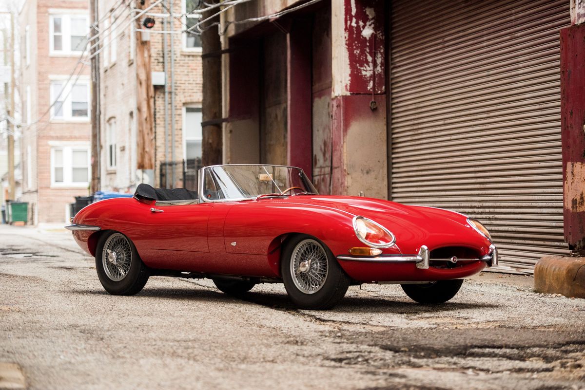 Jaguar E-type 1961. Carrosserie, extérieur. Cabriolet, 1 génération