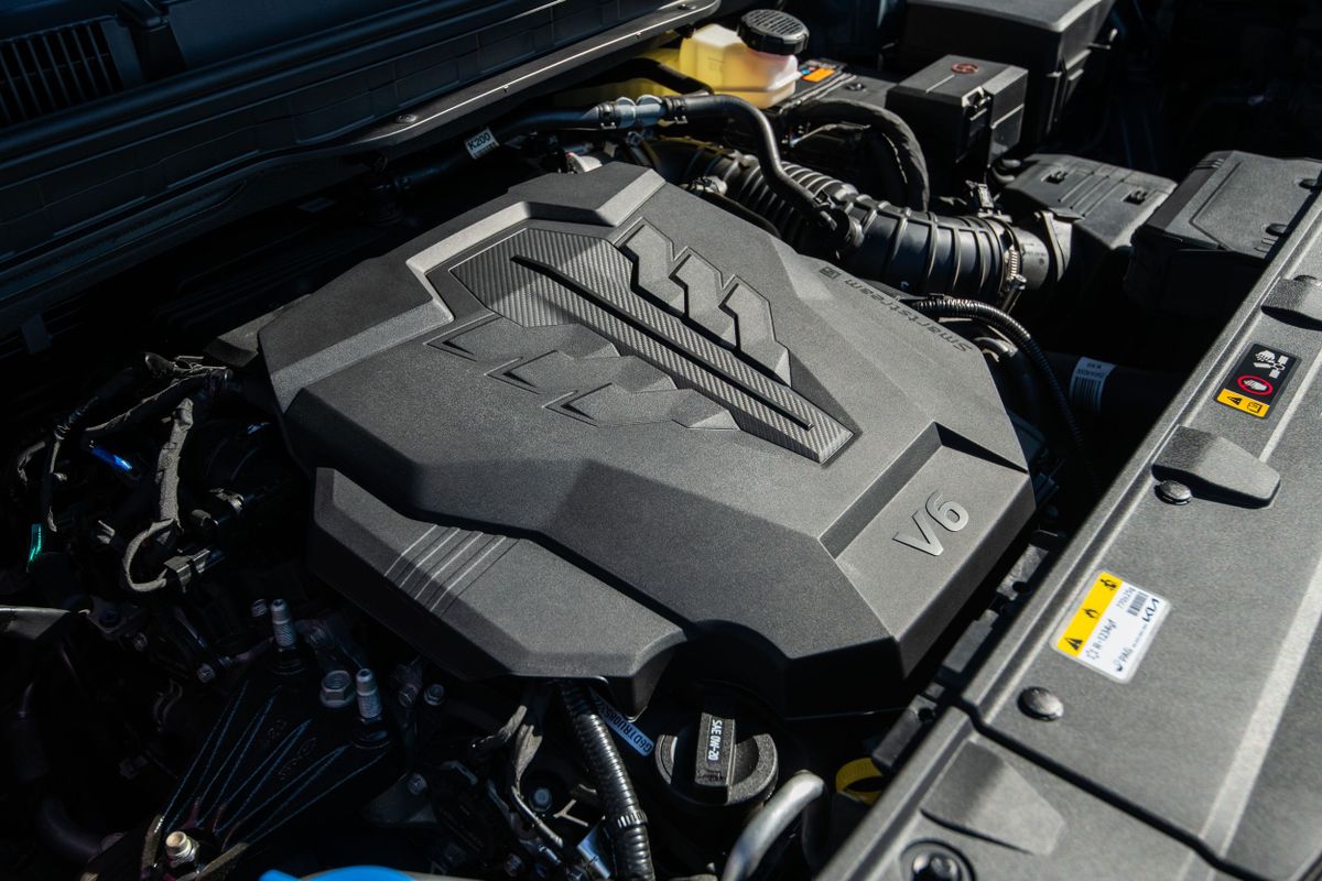 Kia Carnival 2023. Двигатель. Минивэн, 4 поколение, рестайлинг